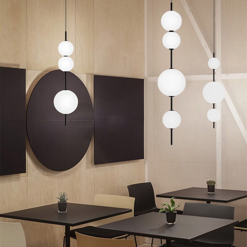 ChandeliersDecor.com-Pendant Lights-Pendant Lights Grape Lustre Glass Ball Hanging Lamp