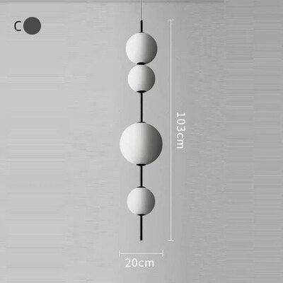 ChandeliersDecor.com-Pendant Lights-Pendant Lights Grape Lustre Glass Ball Hanging Lamp