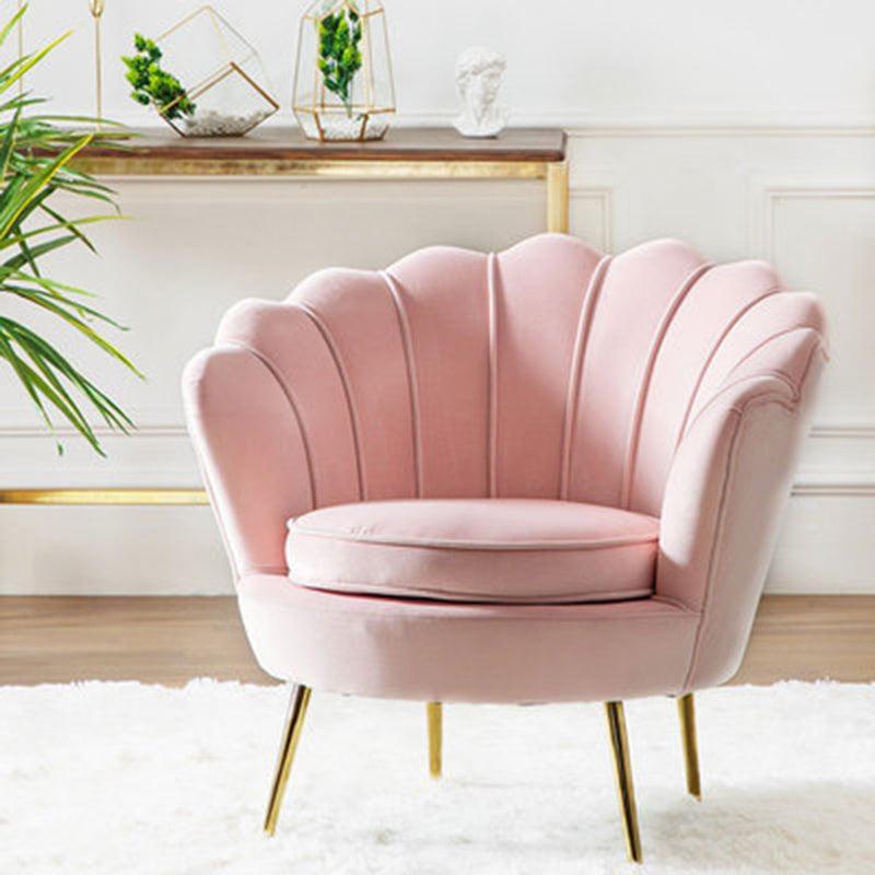 ChandeliersDecor.com-Furniture-Petal Shaped Sofa - Handcrafted and Elegant