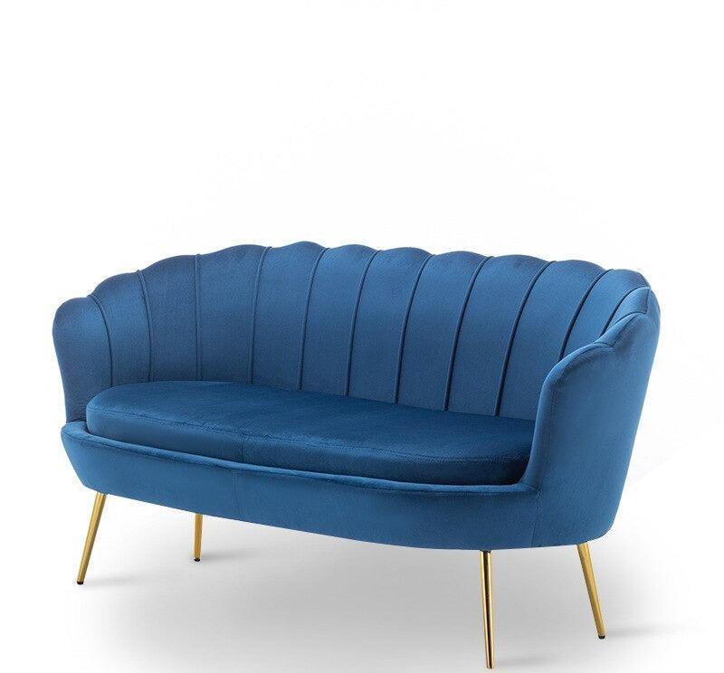 ChandeliersDecor.com-Furniture-Petal Shaped Sofa - Handcrafted and Elegant