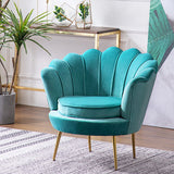 ChandeliersDecor.com-Furniture-Petal Shaped Sofa - Handcrafted and Elegant