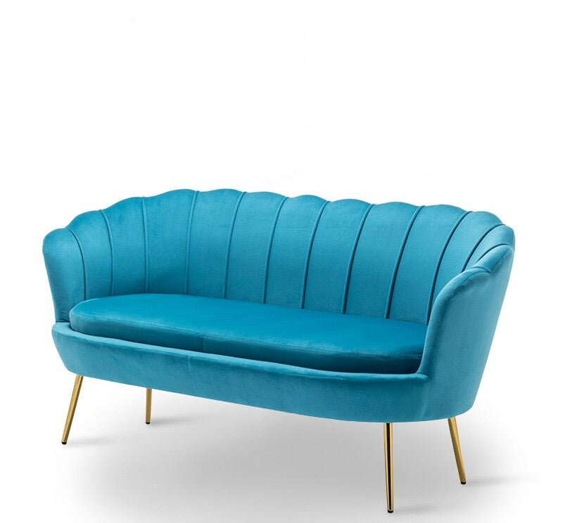ChandeliersDecor.com-Furniture-Petal Shaped Sofa - Handcrafted and Elegant
