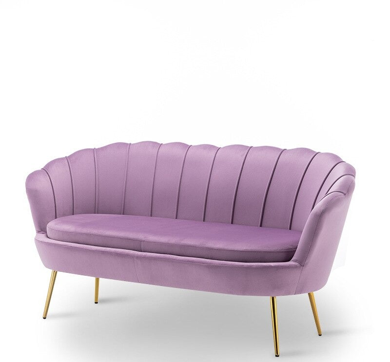 ChandeliersDecor.com-Furniture-Petal Shaped Sofa - Handcrafted and Elegant