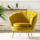 ChandeliersDecor.com-Furniture-Petal Shaped Sofa - Handcrafted and Elegant