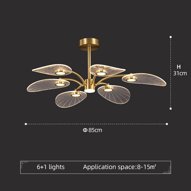 ChandeliersDecor.com-Chandeliers-Petals Chandelier: Illuminate Your Space with Grace