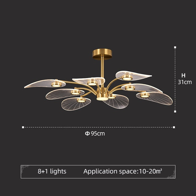 ChandeliersDecor.com-Chandeliers-Petals Chandelier: Illuminate Your Space with Grace