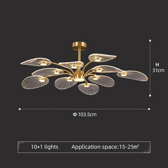ChandeliersDecor.com-Chandeliers-Petals Chandelier: Illuminate Your Space with Grace