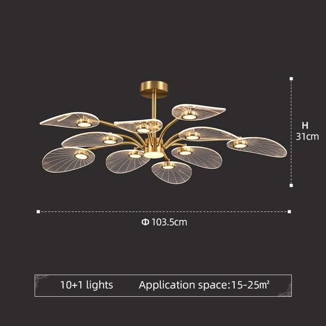 Petals Chandelier: Illuminate Your Space with Grace-ChandeliersDecor.com