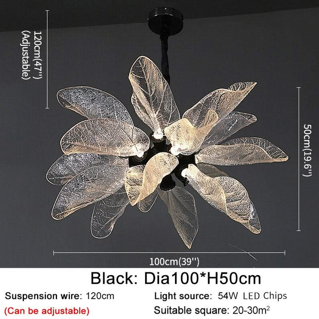 Petals Nest Crystal Chandelier: Stunning Home Lighting-ChandeliersDecor.com