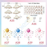 ChandeliersDecor.com-Peter Rabbit Bunny Wall Stickers - Watercolor Baby Nursery Decor
