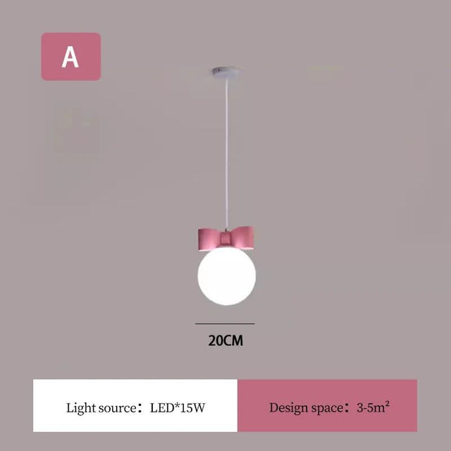 Pink Bow Princess Room Chandelier Light - Elegance Illuminated in Every Detail-ChandeliersDecor.com