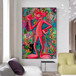 ChandeliersDecor.com-Wall Posters-Pink Panther Canvas Art - Follow Your Dreams
