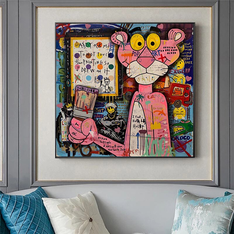 ChandeliersDecor.com-Wall Posters-Pink Panther Poster Art: Discover Exquisite Prints