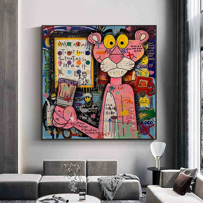 ChandeliersDecor.com-Wall Posters-Pink Panther Poster Art: Discover Exquisite Prints