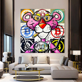 ChandeliersDecor.com-Wall Posters-Pink Panther Poster Art: Discover Unique & Vibrant Designs
