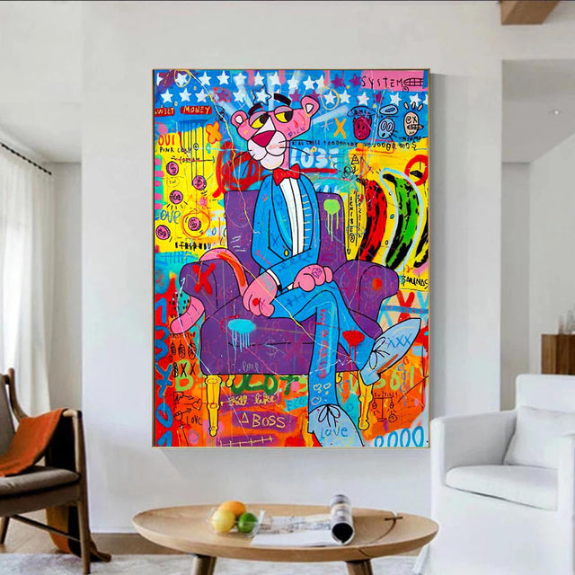 ChandeliersDecor.com-Wall Posters-Pink Panther Poster - Ultimate Pink Panther Boss