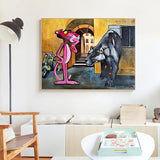 ChandeliersDecor.com-Wall Posters-Pink Panther Poster: Unique Art for Fans