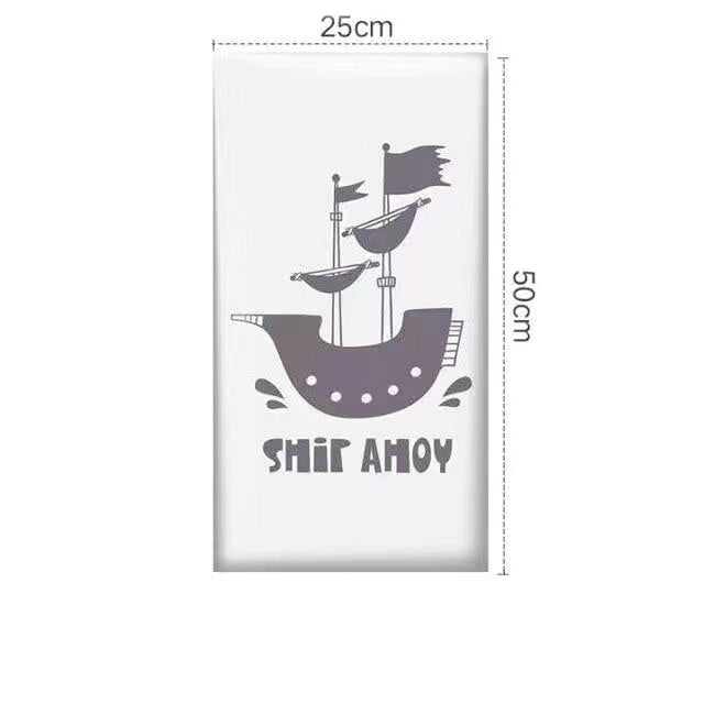 ChandeliersDecor.com-Padded Walls-Pirate Adventure Kids Wall Padded Safety Cushions