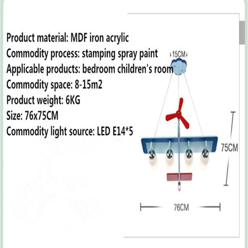 ChandeliersDecor.com-Kids Room Nursery Lighting-Plane Ceiling Light: Stylish and Modern Lighting Solution