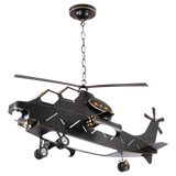 ChandeliersDecor.com-Kids Room Nursery Lighting-Plane Helicopter Pendant Light - Unique Aircraft Design