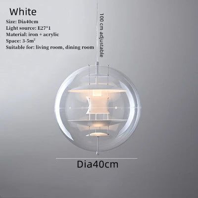 ChandeliersDecor.com-Pendant Lights-Planet Globe Pendant Light - Illuminate Your Space with Contemporary Elegance