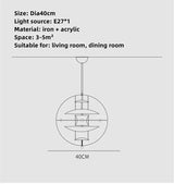 ChandeliersDecor.com-Pendant Lights-Planet Globe Pendant Light - Illuminate Your Space with Contemporary Elegance