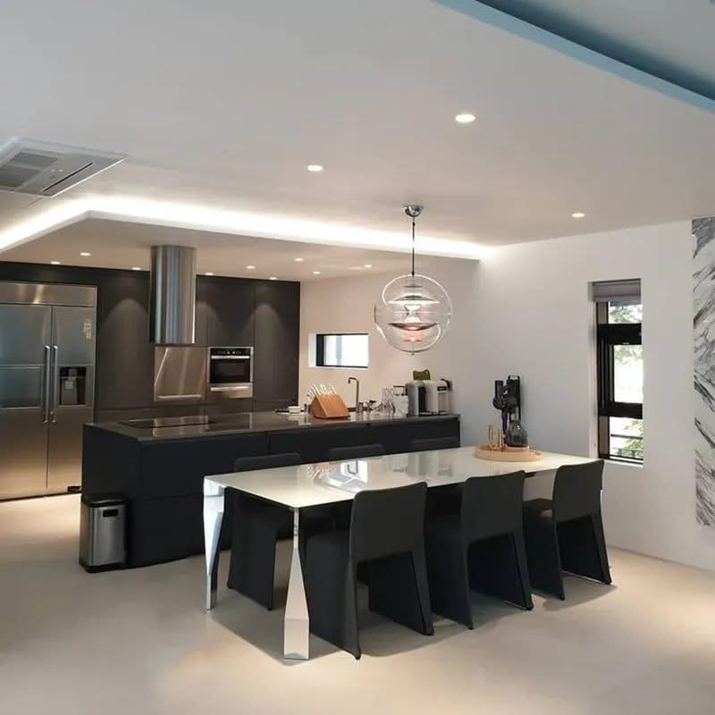 Planet Globe Pendant Light - Illuminate Your Space with Contemporary Elegance-ChandeliersDecor.com