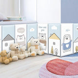 ChandeliersDecor.com-Padded Walls-Polar Bear Cubbies Kids Wall Padded Safety Cushions