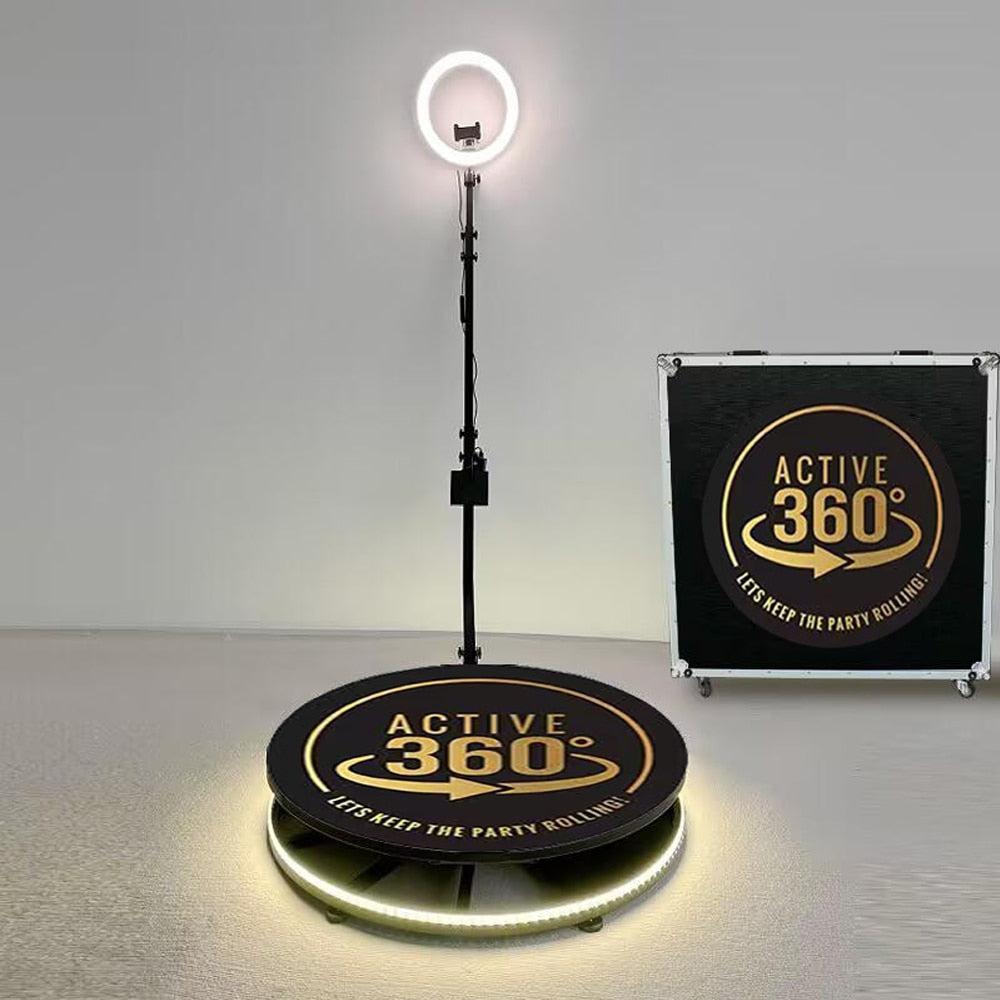 ChandeliersDecor.com-Floor Lamp-Portable 360 Photo Booth Automatic For Video Events