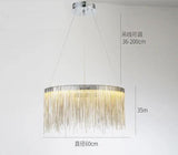 ChandeliersDecor.com-Chandeliers-Postmodern Style Living Room Chain Led Chandelier