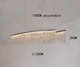 ChandeliersDecor.com-Chandeliers-Postmodern Style Living Room Chain Led Chandelier