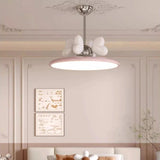 ChandeliersDecor.com-Kids Room Nursery Lighting-Princess Room Girl Bedroom Bow Chandelier Light - Whimsical Elegance at Her Command
