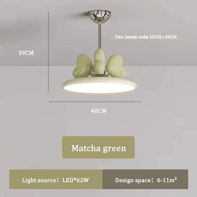 Princess Room Girl Bedroom Bow Chandelier Light - Whimsical Elegance at Her Command-ChandeliersDecor.com