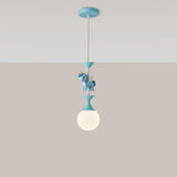 ChandeliersDecor.com-Kids Room Nursery Lighting-Princess Room Merry Go Round Ceiling Light