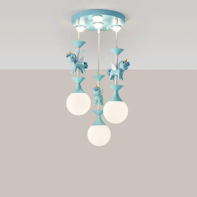 Princess Room Merry Go Round Ceiling Light-ChandeliersDecor.com