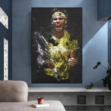 ChandeliersDecor.com-Wall Posters-Rafael Nadal Tennis Legend Sports Canvas Wall Art