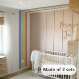 ChandeliersDecor.com-Rainbow Border Wall Decal for Kids Room | Kids Room Wall Decal