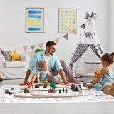 ChandeliersDecor.com-Play Mats-Rainbow Play Mat Non-Toxic Creative Baby Play Mat Tiles