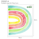 ChandeliersDecor.com-Rainbow Wall Stickers | Large Rainbow Wall Decal | Big Rainbow Wall Sticker