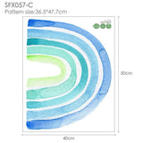 ChandeliersDecor.com-Rainbow Wall Stickers | Large Rainbow Wall Decal | Big Rainbow Wall Sticker