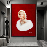ChandeliersDecor.com-Wall Posters-Red Carpet: Marilyn Poster - Stunning Décor for Any Event