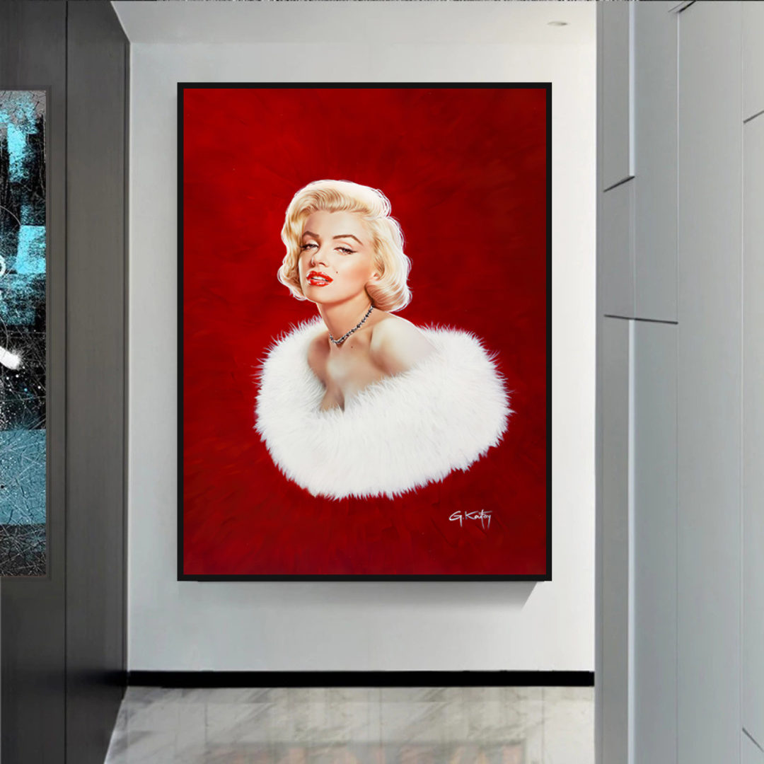ChandeliersDecor.com-Wall Posters-Red Carpet: Marilyn Poster - Stunning Décor for Any Event