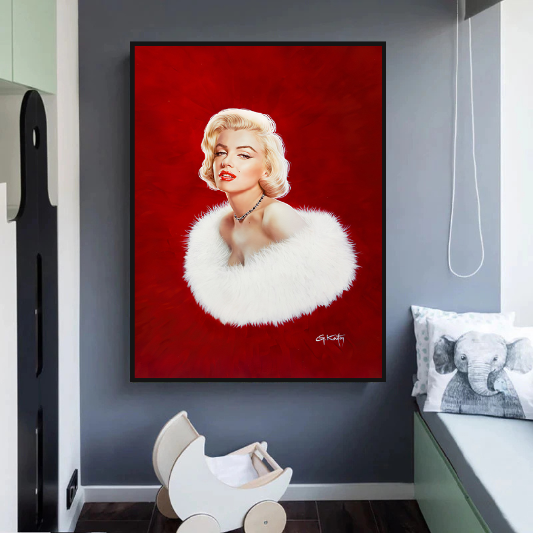 ChandeliersDecor.com-Wall Posters-Red Carpet: Marilyn Poster - Stunning Décor for Any Event