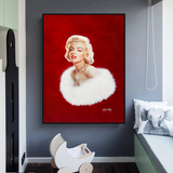 ChandeliersDecor.com-Wall Posters-Red Carpet: Marilyn Poster - Stunning Décor for Any Event