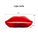 ChandeliersDecor.com-Furniture-Red Lips Shape Casual Fabric