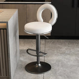 ChandeliersDecor.com-Bar Stools-Relaxing Swivel Altos Metal Backrest Bar Stools