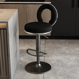 ChandeliersDecor.com-Bar Stools-Relaxing Swivel Altos Metal Backrest Bar Stools