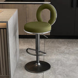 ChandeliersDecor.com-Bar Stools-Relaxing Swivel Altos Metal Backrest Bar Stools