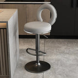 ChandeliersDecor.com-Bar Stools-Relaxing Swivel Altos Metal Backrest Bar Stools