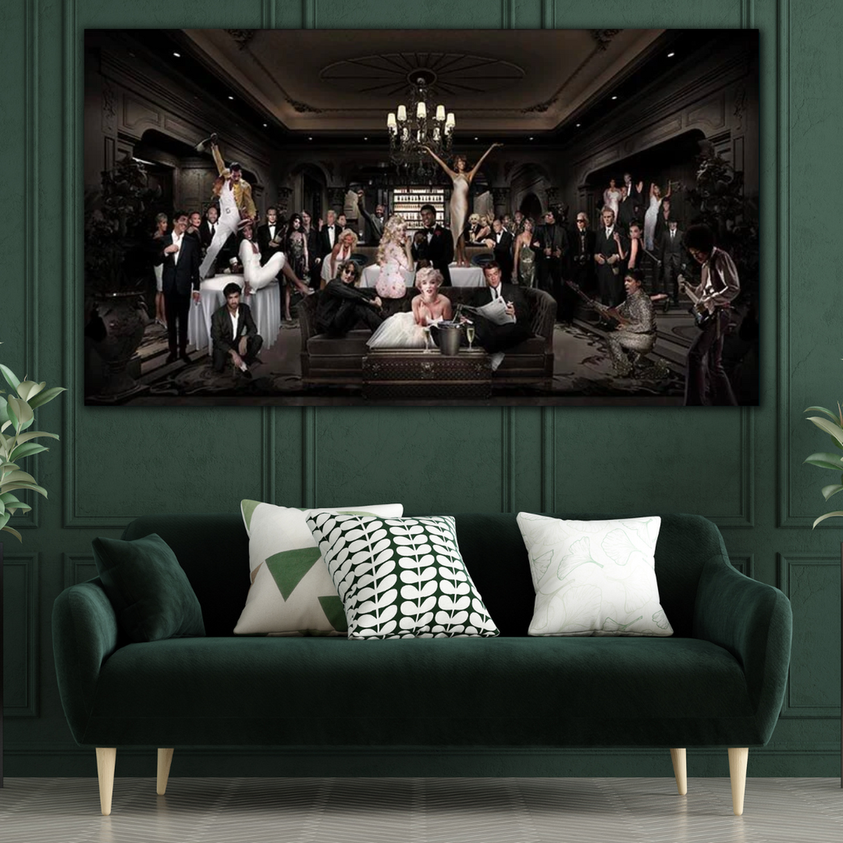 ChandeliersDecor.com-Godfather Wall Art-Rest is History Celebrities Poster: Iconic Celebrity Moments
